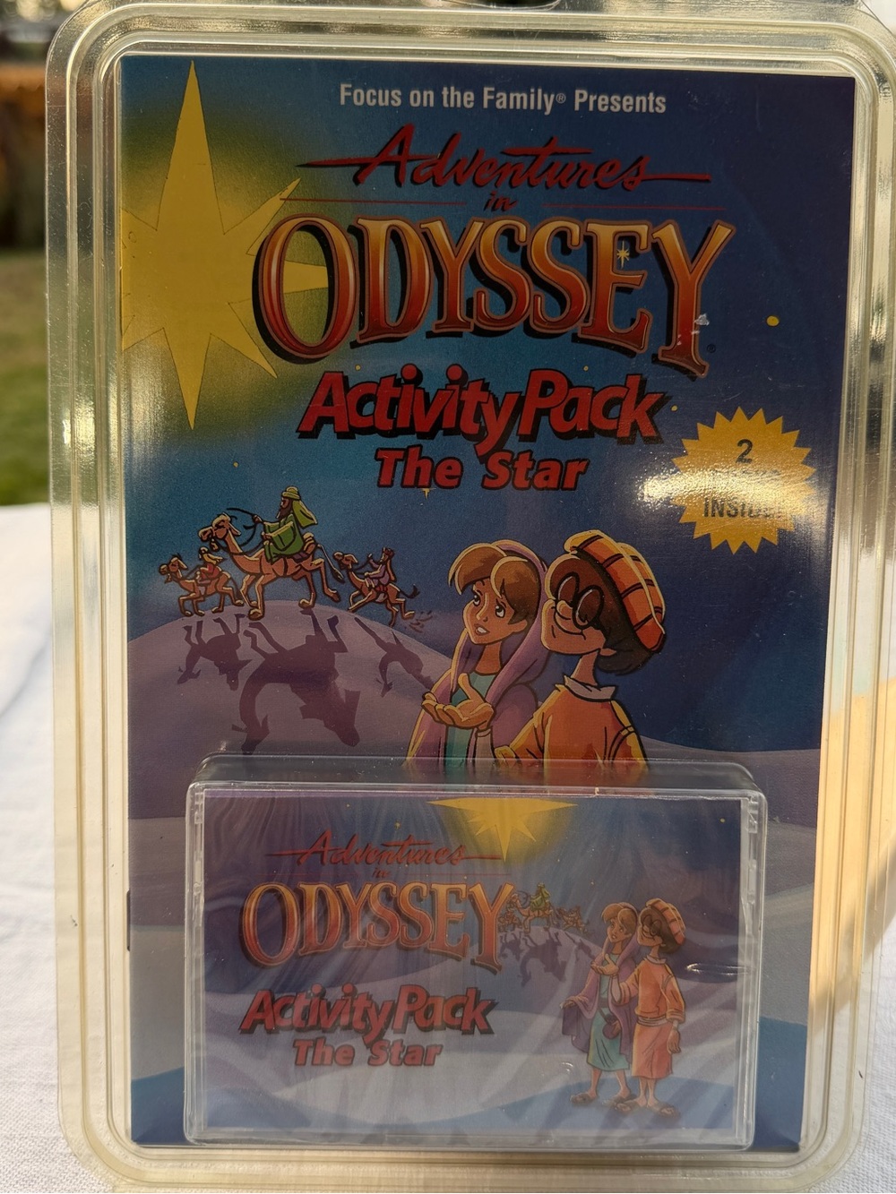Vintage Focus on the Family Adventures in Odyssey Activity Pack: The Star NEW